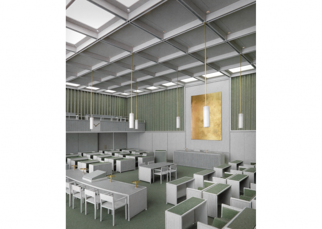 Image of Ontwerp tijdelijke plenaire zaal Eerste Kamer